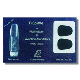 aS Mondstukken voor klarinet en saxofoon (0,8mm, zwart)