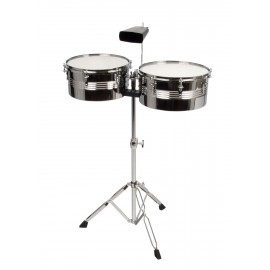 XDrum Timbales Set 13" en 14" incl. Cowbell