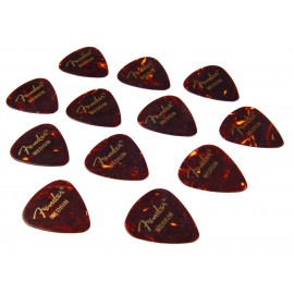 Fender 351 Plectrum, Medium, 12 stuks