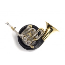 Classic Cantabile geelkoper Posthoorn/Jachthoorn