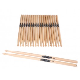 XDrum slagwerk sticks 7A hout tip 10-pak