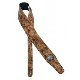 Gaucho Gitaarriem COBRA serie (bruin)