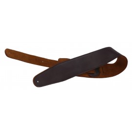 Rocktile gitaarriem G600 (bruin leder)