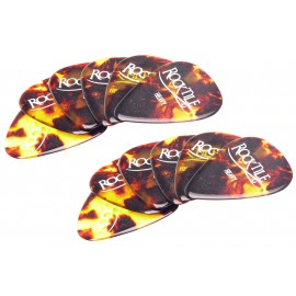 Originele Rocktile Plectrums, Classic Heavy, 12 stuks
