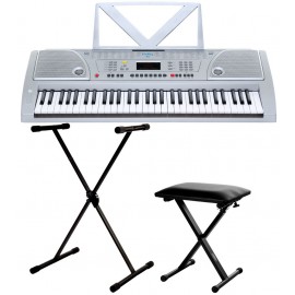 FunKey 61 Keyboardset, inclusief keyboardstandaard en bankje