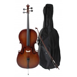 Classic Cantabile Student Cello-Set incl. strijkstok en tas, 4/4
