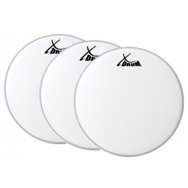 XDrum Session 14"Coated Snare Drumvel, 3 stuks