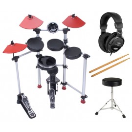 XDrum DD-501 complete E-Drumset incl. kruk en koptelefoon