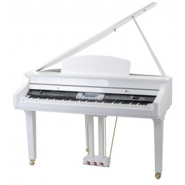 Classic Cantabile GP-500 digitale vleugel, wit hoogglans