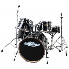Xdrum Session Stage II Drumset, raven zwart