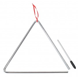 XDrum triangel met stokje 25 cm