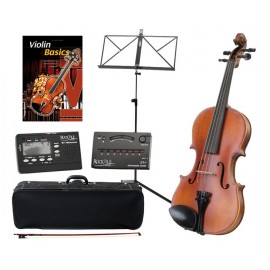 Classic Cantabile Student Comfort Vioolset 3/4, incl. muziekstandaard en koffer