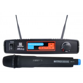 Pronomic UHF-11 draadloze hand microfoonset  K8 864,35 MHz