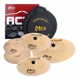 MES Act Series Bekken Performance set plus 14"  Crash (14" HH, 14" + 16" Crash, 20" Ride)