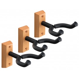 Classic Cantabile gitaarmuurhaak hout 3 stukken 
