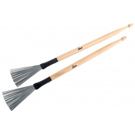 XDrum WTD-1L wire tap drumstick borstels