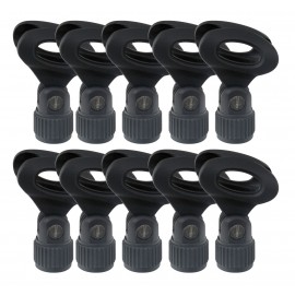 10x set Pronomic MC-1 microfoonklem standaard