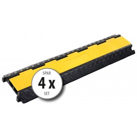 4x set Pronomic Protector 2-100 kabelbrug 2-kamers