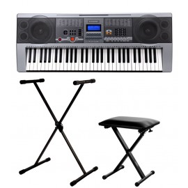 McGrey PK-6110USB keyboard SET inb. stand en bank