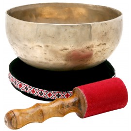 XDrum tibetische Klangschale 17 cm SET inkl. Kisse_1