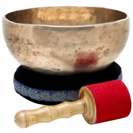 XDrum tibetische Klangschale 22 cm SET inkl. Kisse_1