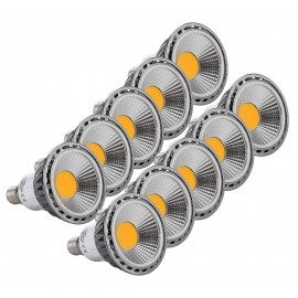10x SET Showlite LED spot E14W05K30N 5 Watt, 330 Lumen,sokkel E14, 3000 Kelvin