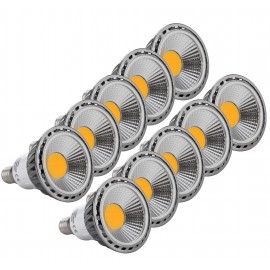 10x SET Showlite LED spot E14W05K30D 5 Watt, 330 Lumen,sokkel E14, 3000 Kelvin