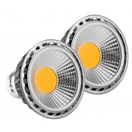 2x SET Showlite LED lamp GU10W05K30N 5 Watt, 330 Lumen, sokkel GU10, 3000 Kelvin