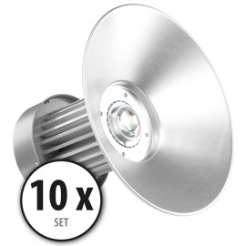 10 x Showlite HBL-100 COB LED High Bay plafondlamp 100W