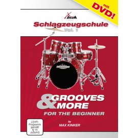 Slagwerkschool + DVD Grooves & More for the Beginner, Max Kinker
